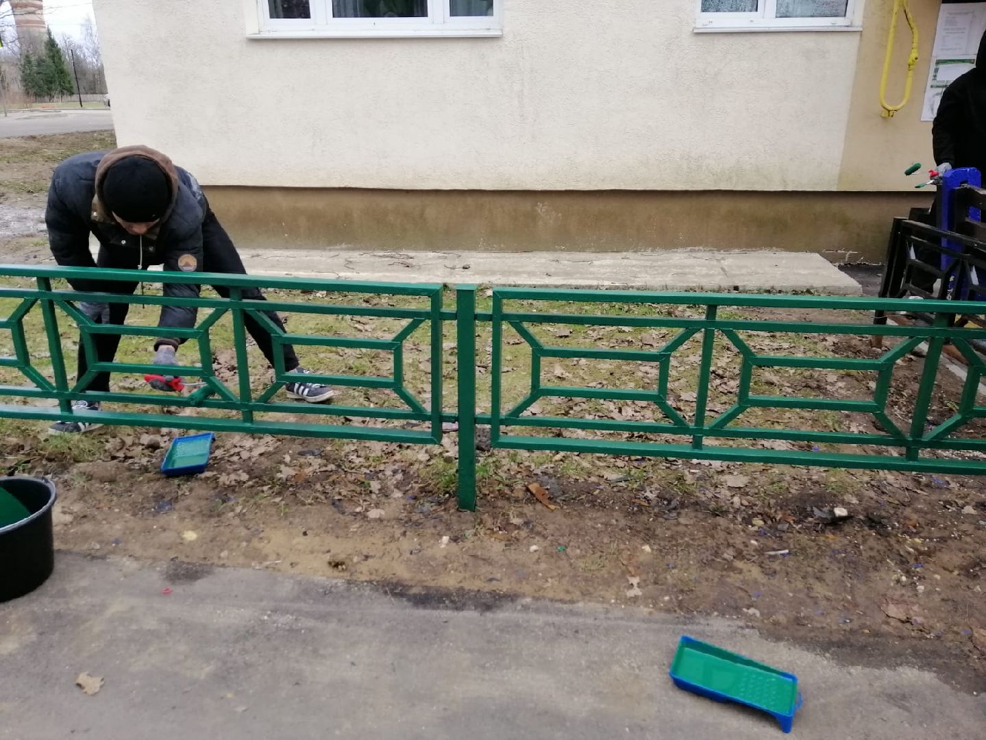 благоустройство, городской округ восход, жкх, краска,