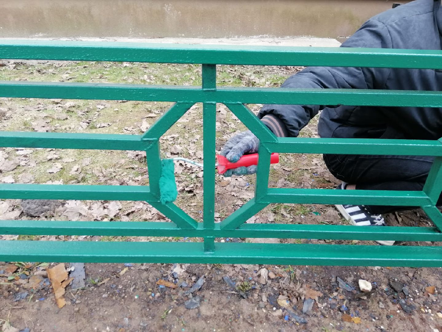 благоустройство, городской округ восход, жкх, краска,