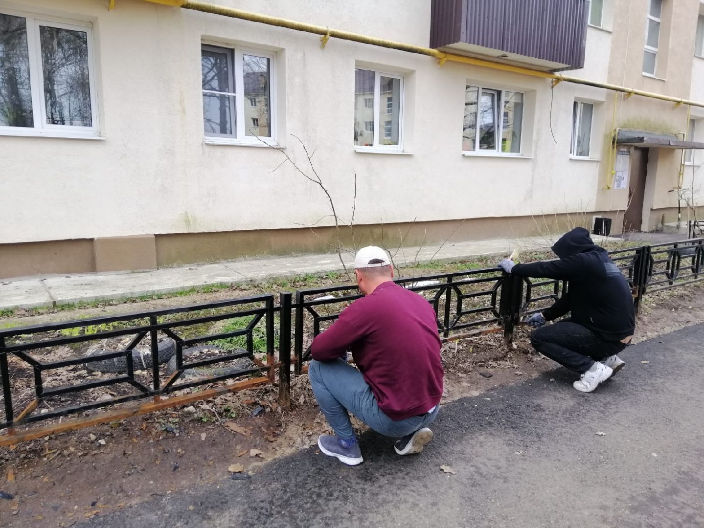 благоустройство, городской округ восход, жкх, краска,