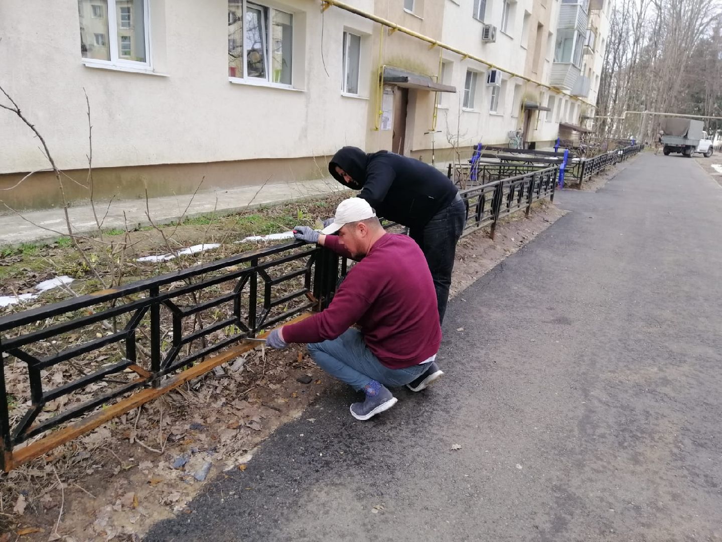 благоустройство, городской округ восход, жкх, краска,