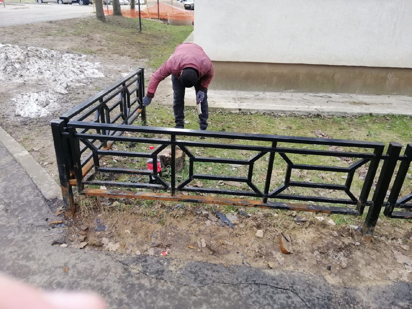 благоустройство, городской округ восход, жкх, краска,