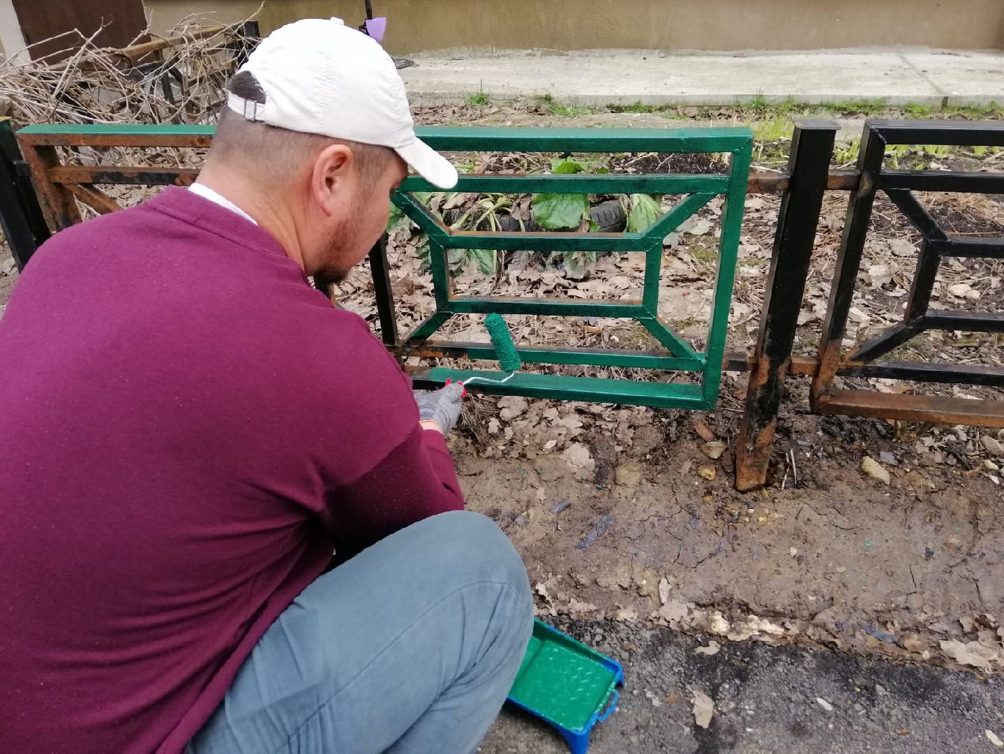 благоустройство, городской округ восход, жкх, краска,