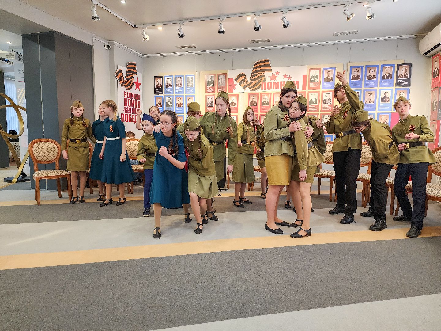 Подольск, 80 лет победе, подольский краеведческий музей, ветераны Вооруженных сил РФ,