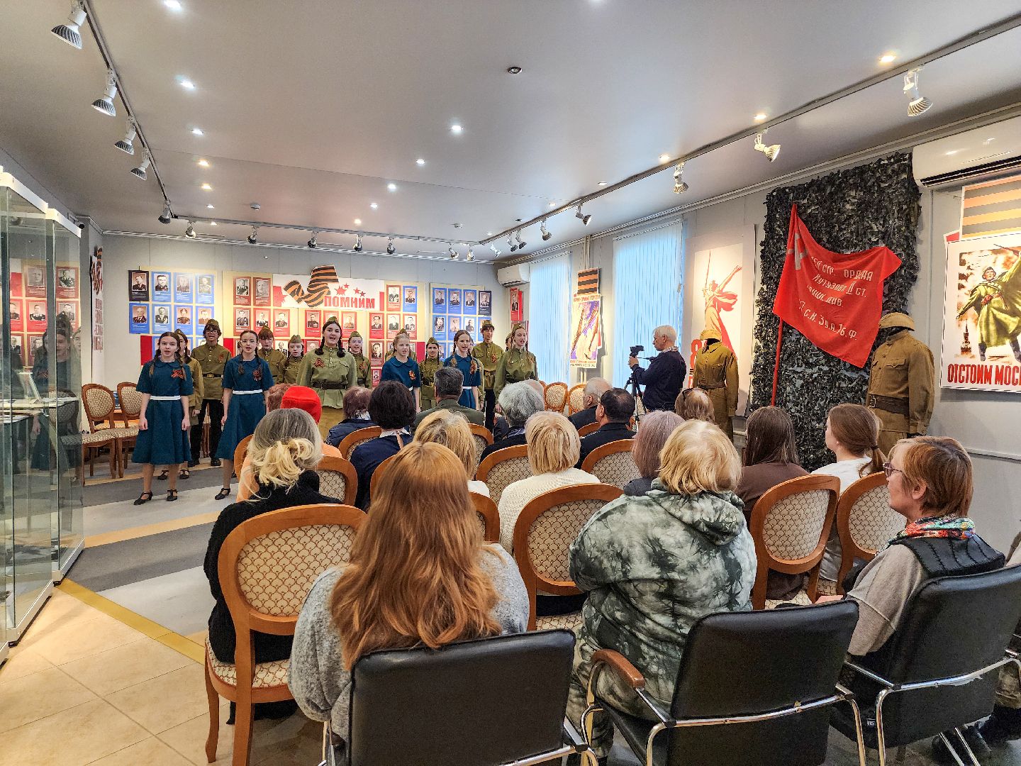 Подольск, 80 лет победе, подольский краеведческий музей, ветераны Вооруженных сил РФ,