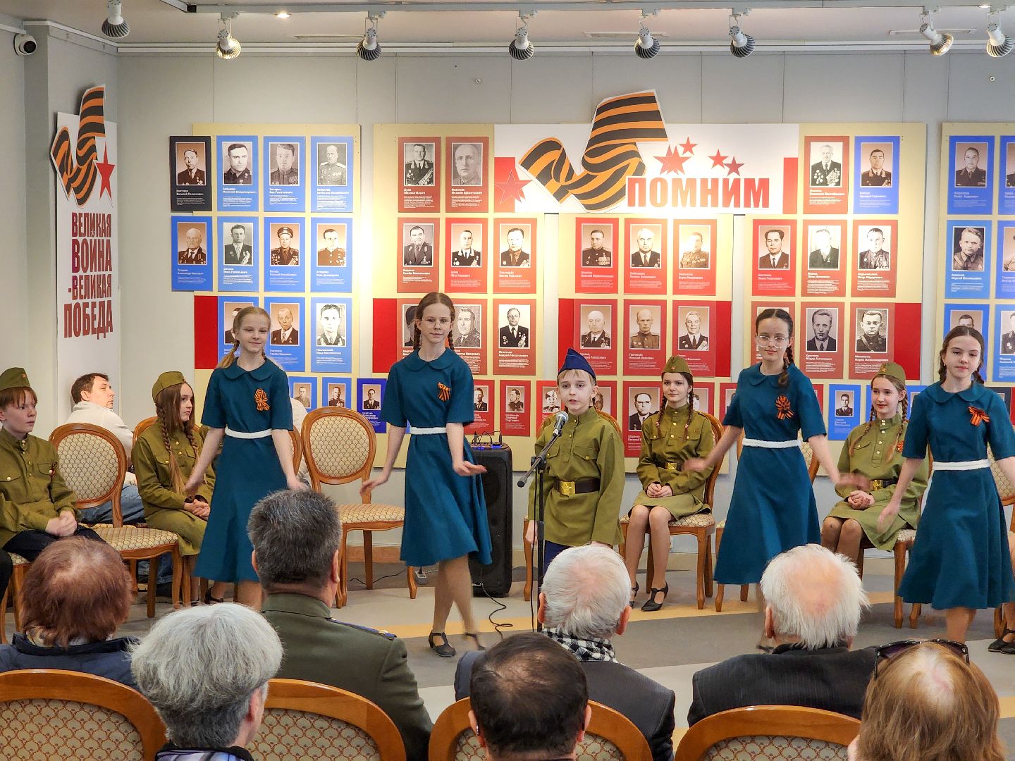 Подольск, 80 лет победе, подольский краеведческий музей, ветераны Вооруженных сил РФ,
