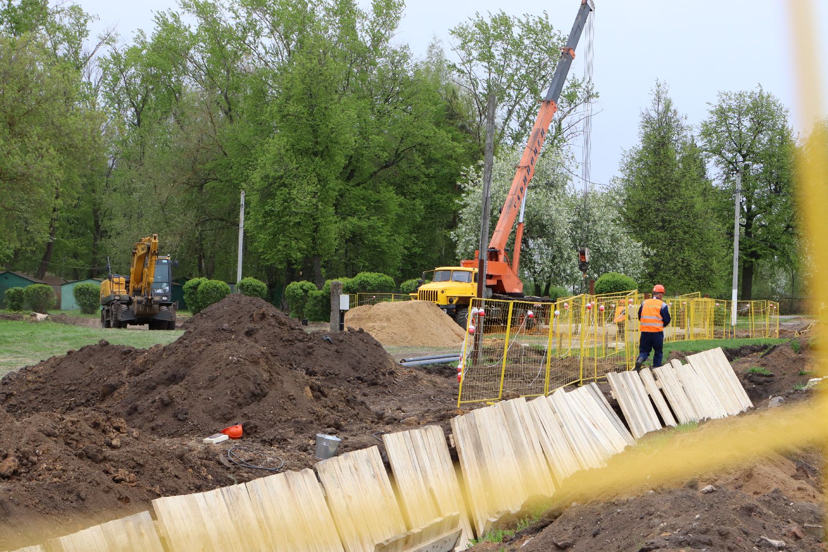 серебряные пруды, мочилы, реконструкция теплосетей,жкх,