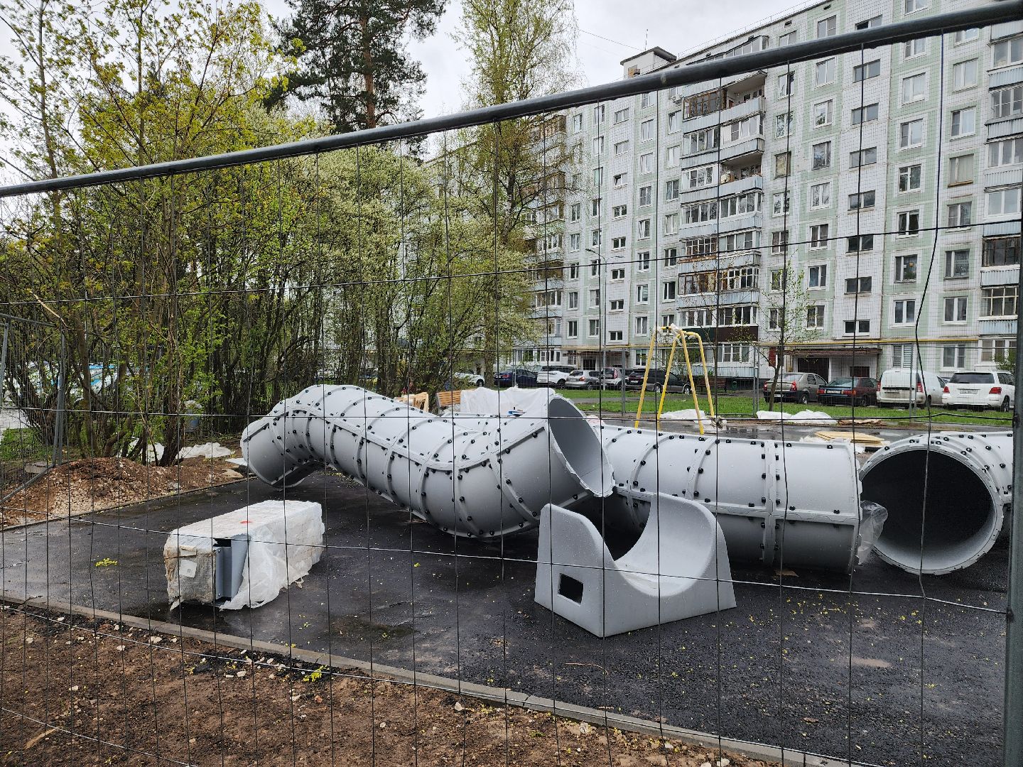 Черноголовка, Детская площадка, Благоустройство,