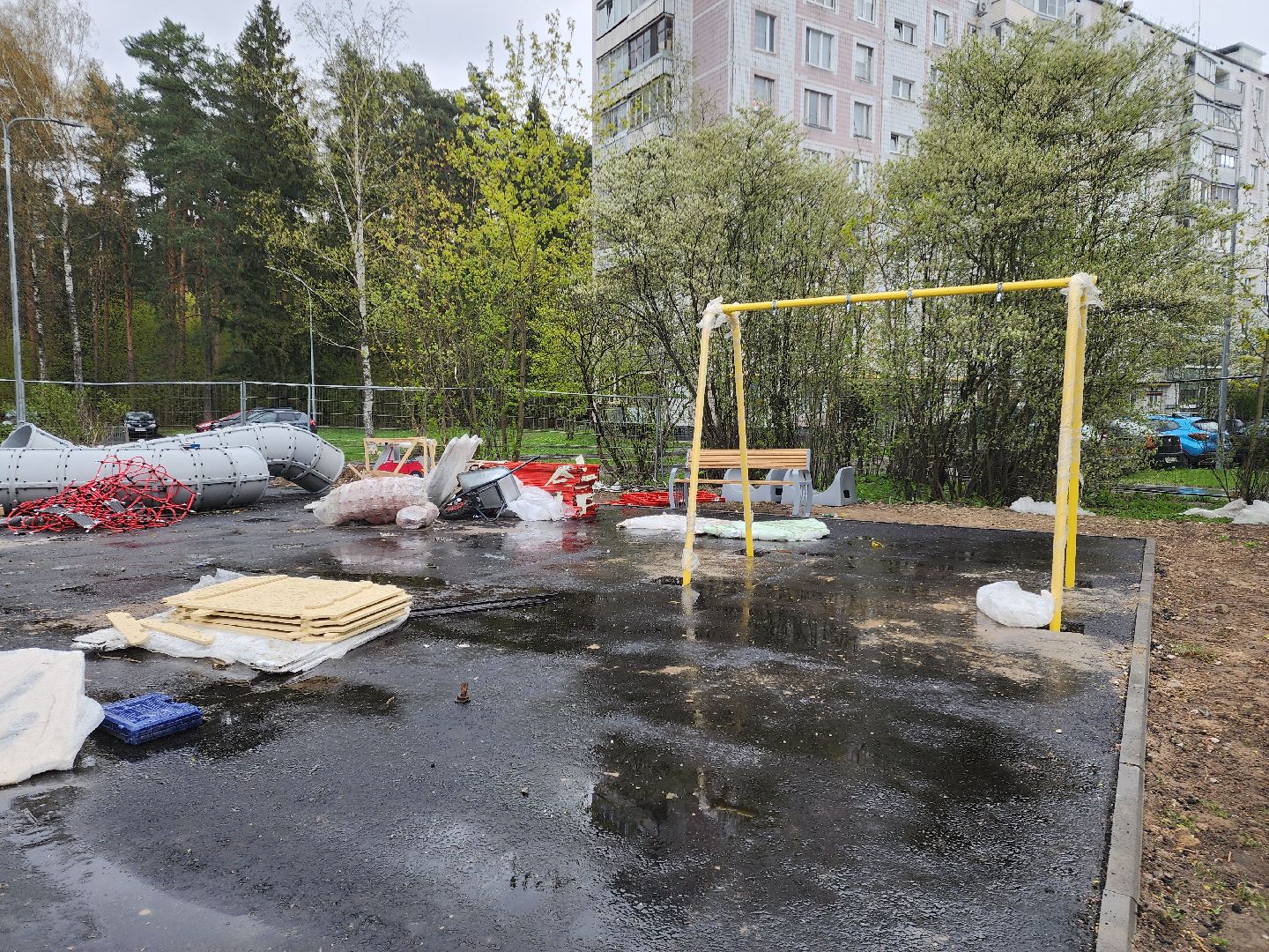 Черноголовка, Детская площадка, Благоустройство,