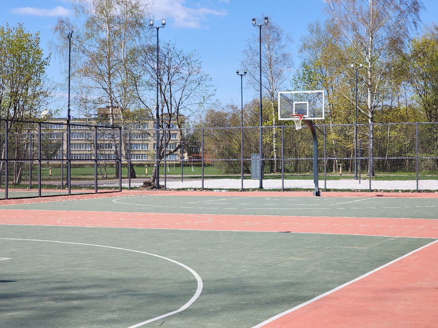 Черноголовка, Благоустройство, Баскетбол,