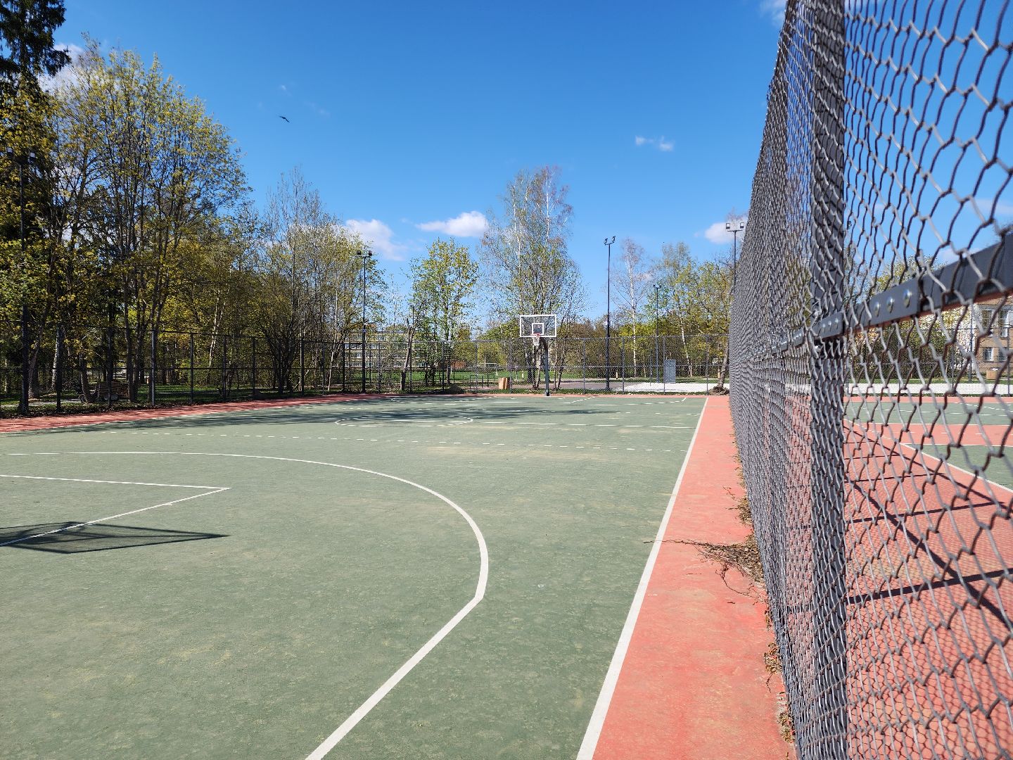 Черноголовка, Благоустройство, Баскетбол,