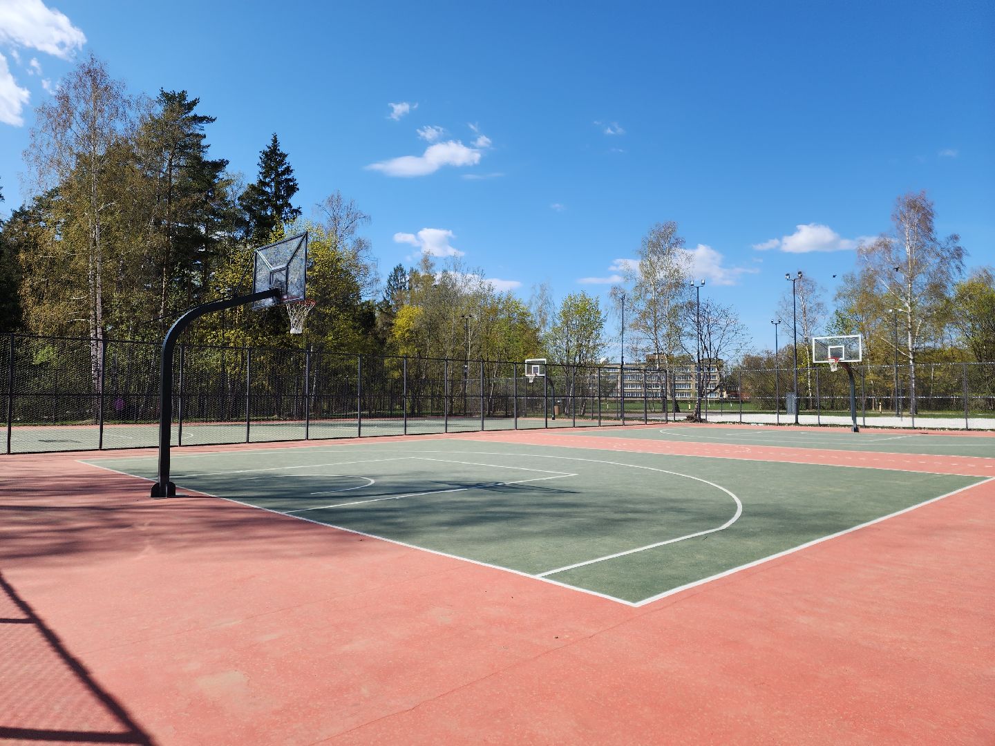 Черноголовка, Благоустройство, Баскетбол,