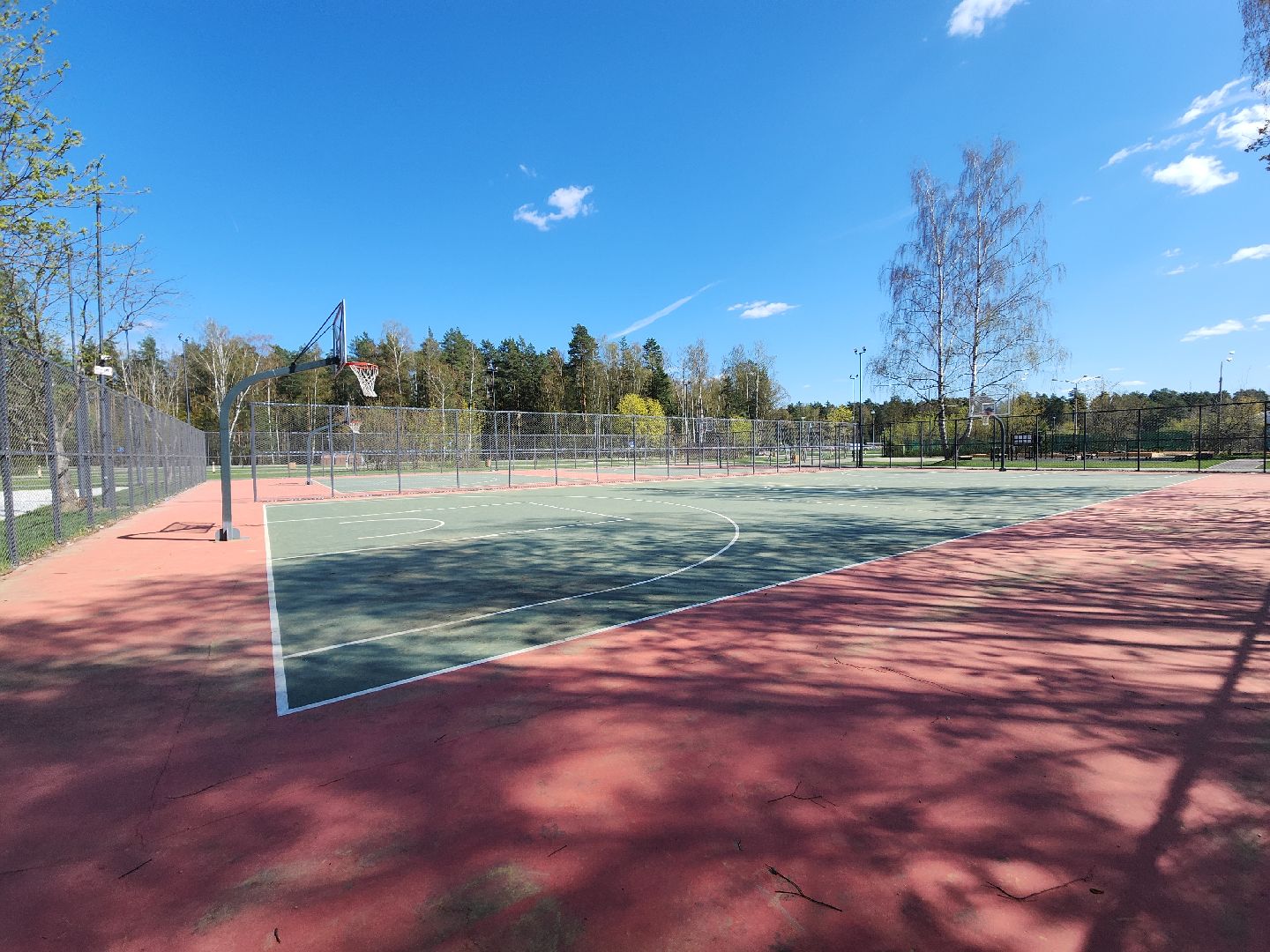 Черноголовка, Благоустройство, Баскетбол,