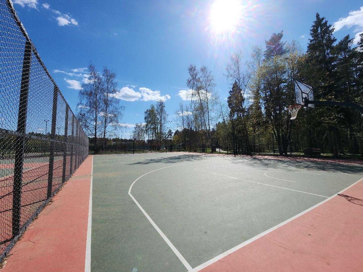 Черноголовка, Благоустройство, Баскетбол,