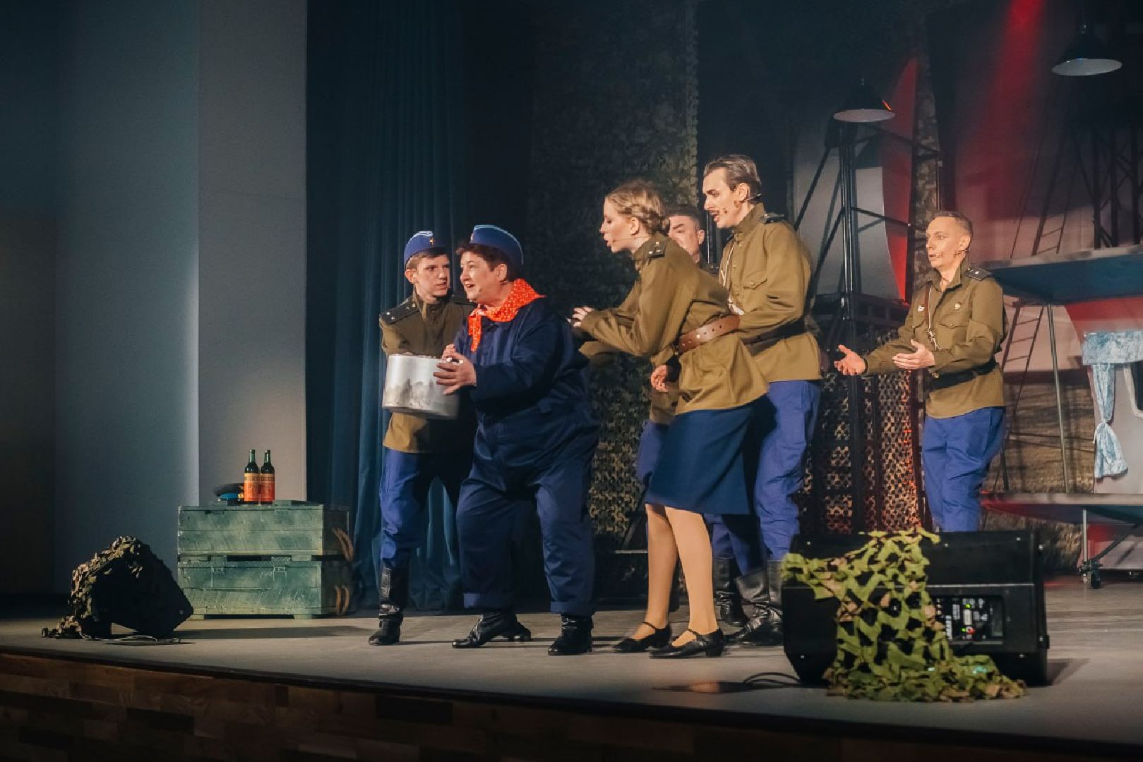 пушкино, премьера, спектакль, вов, 80 - летие победы, театральная постановка,советский народ,зрители,