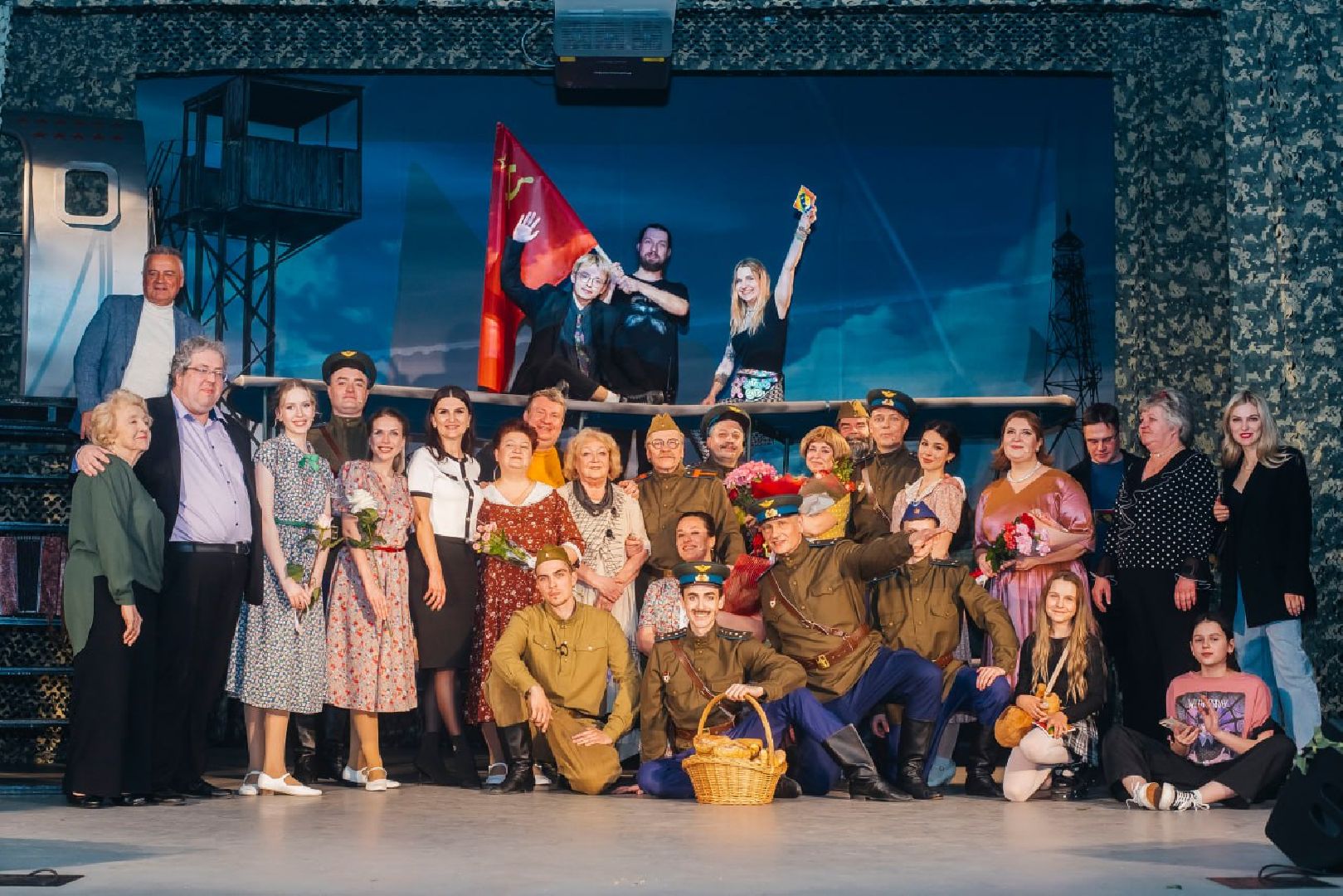 пушкино, премьера, спектакль, вов, 80 - летие победы, театральная постановка,советский народ,зрители,