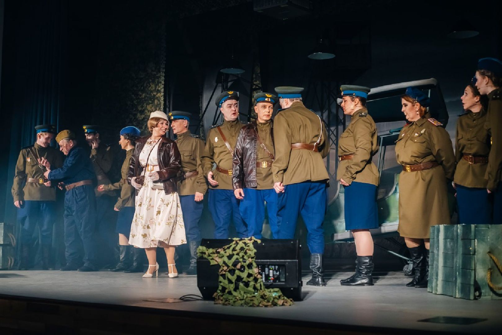 пушкино, премьера, спектакль, вов, 80 - летие победы, театральная постановка,советский народ,зрители,