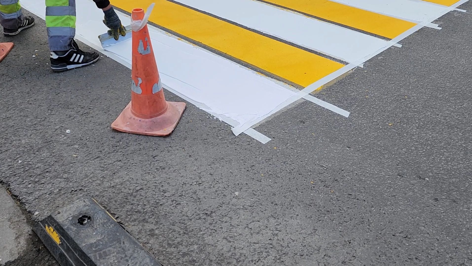 пешеходный переход, разметка, зебра,