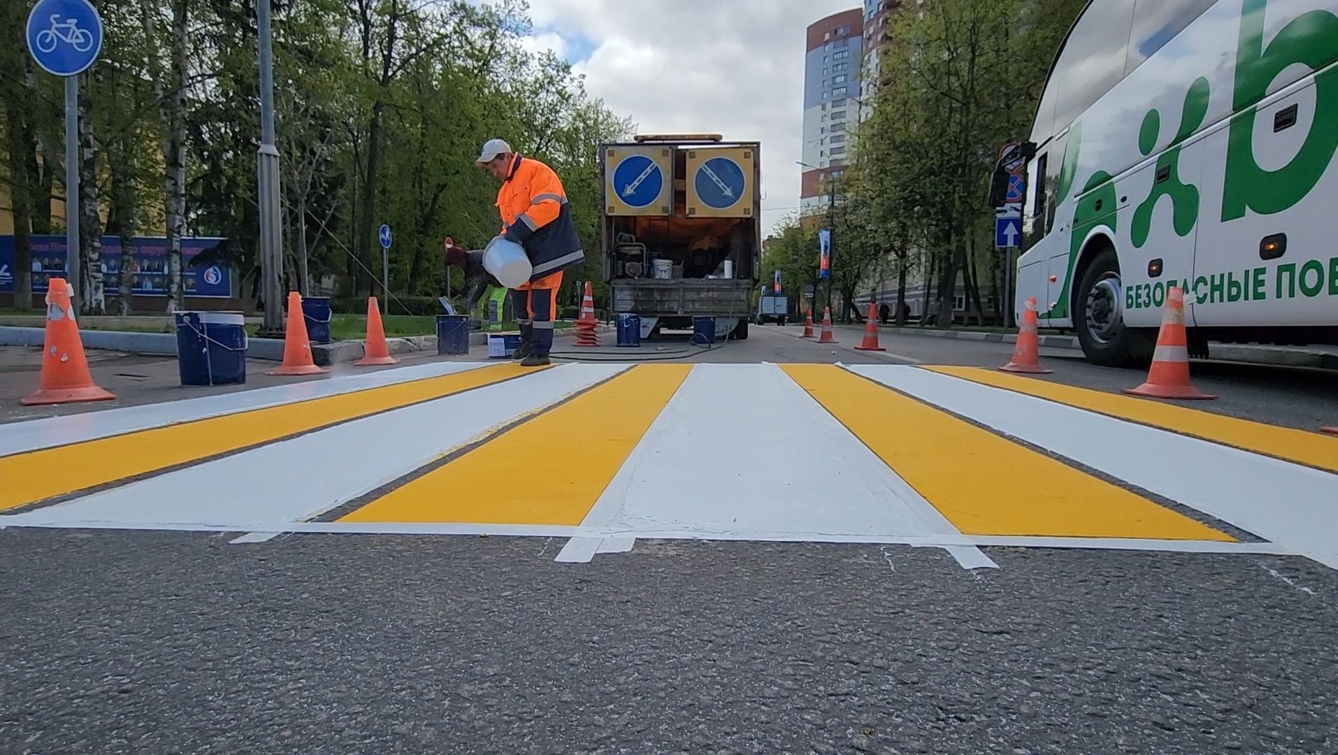 пешеходный переход, разметка, зебра,