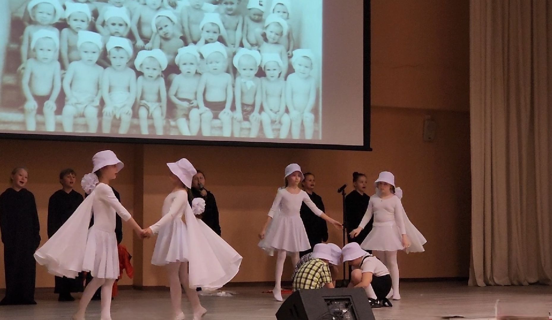 долгопрудный, песни военных лет, конкурс инсценировок, 80 лет победе, младшие классы, 6-я школа,