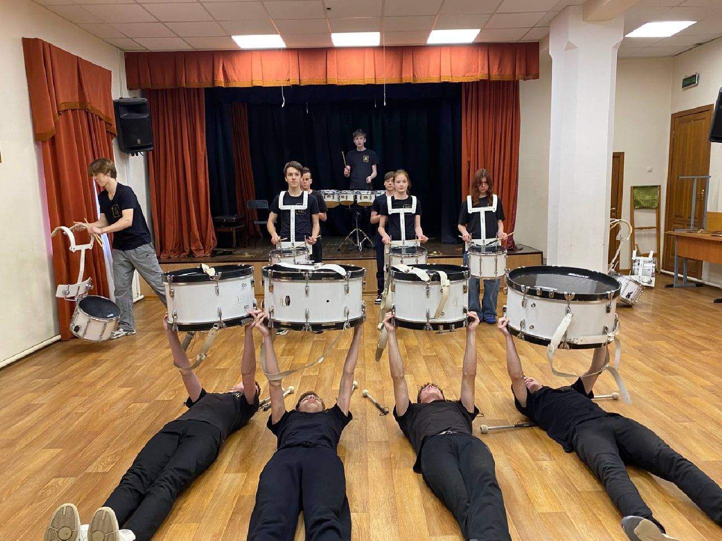 знаменские барабанщики, победа на музыкальном конкурсе, знаменские барабанщики едут в артек,