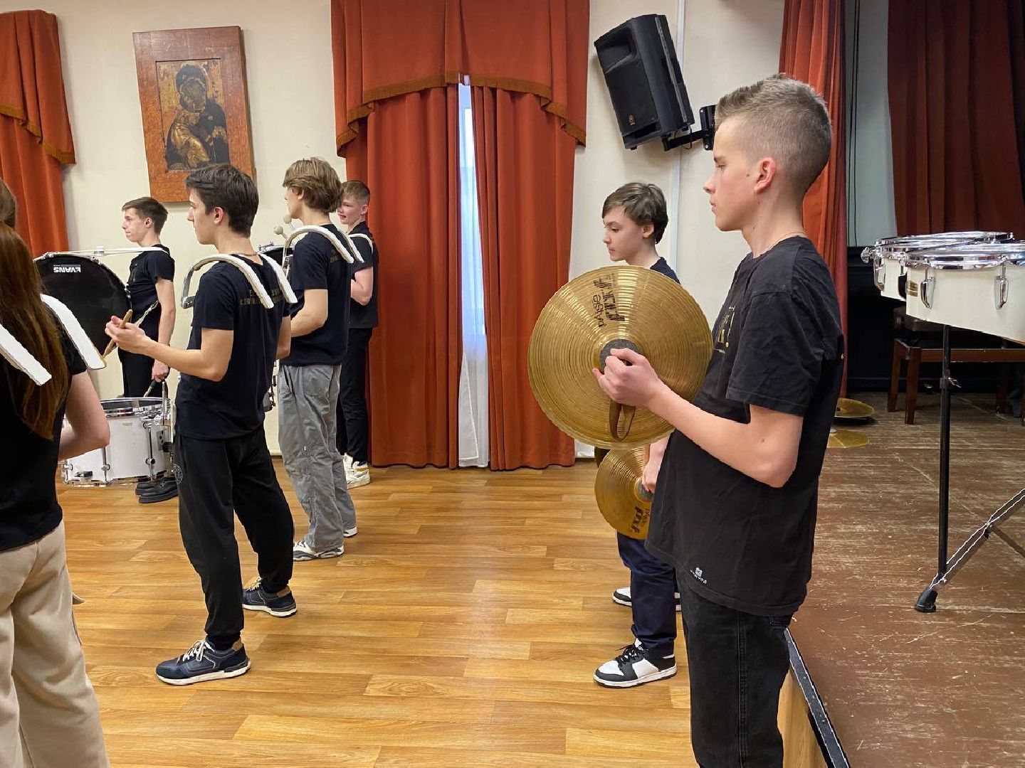 знаменские барабанщики, победа на музыкальном конкурсе, знаменские барабанщики едут в артек,