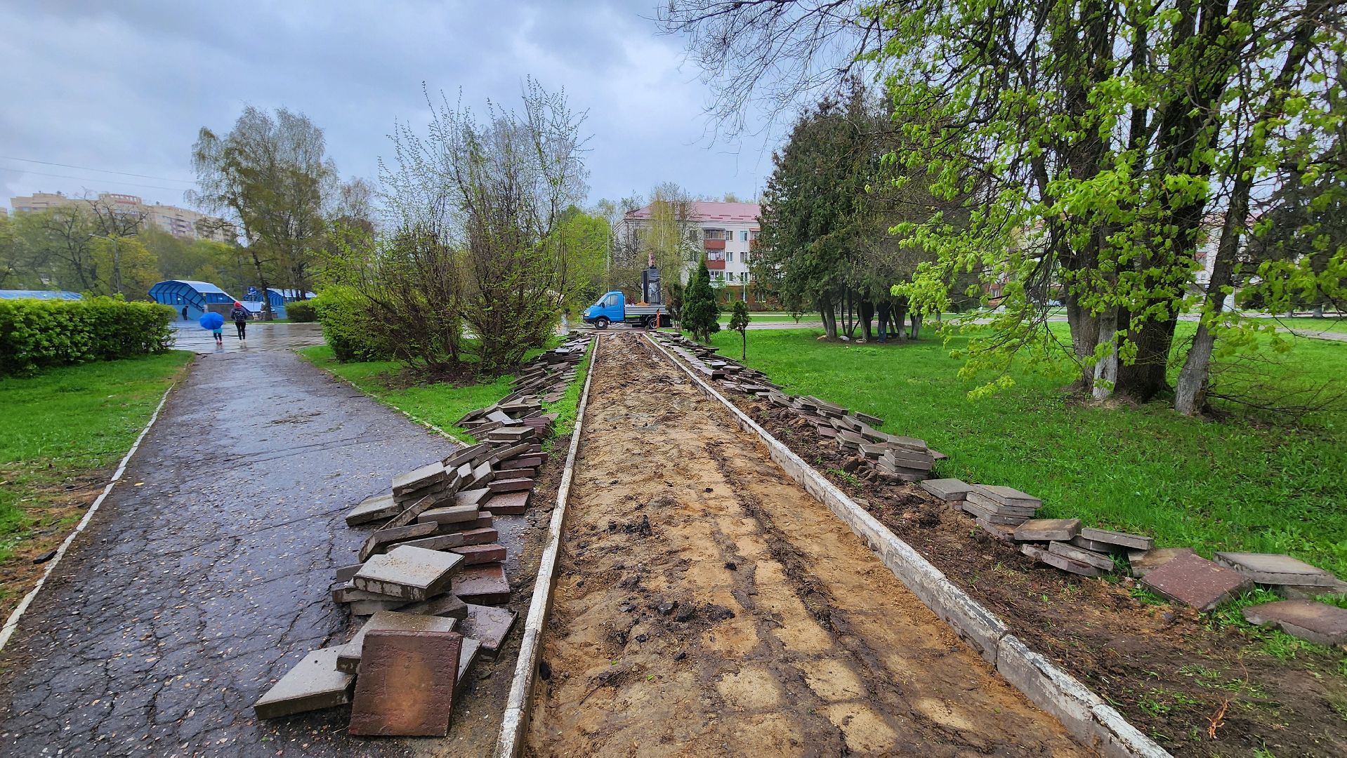 солнечногорск, советская площадь, подготовка к 9 мая, благоустройство,