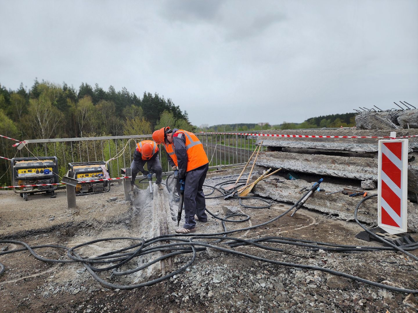 воскресенск, дороги, ремонт путепровода, центравтомагистраль,