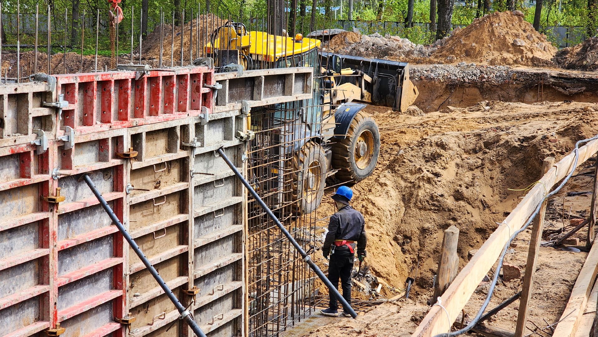 строительство бассейна в монино, щёлково, новый бассейн,