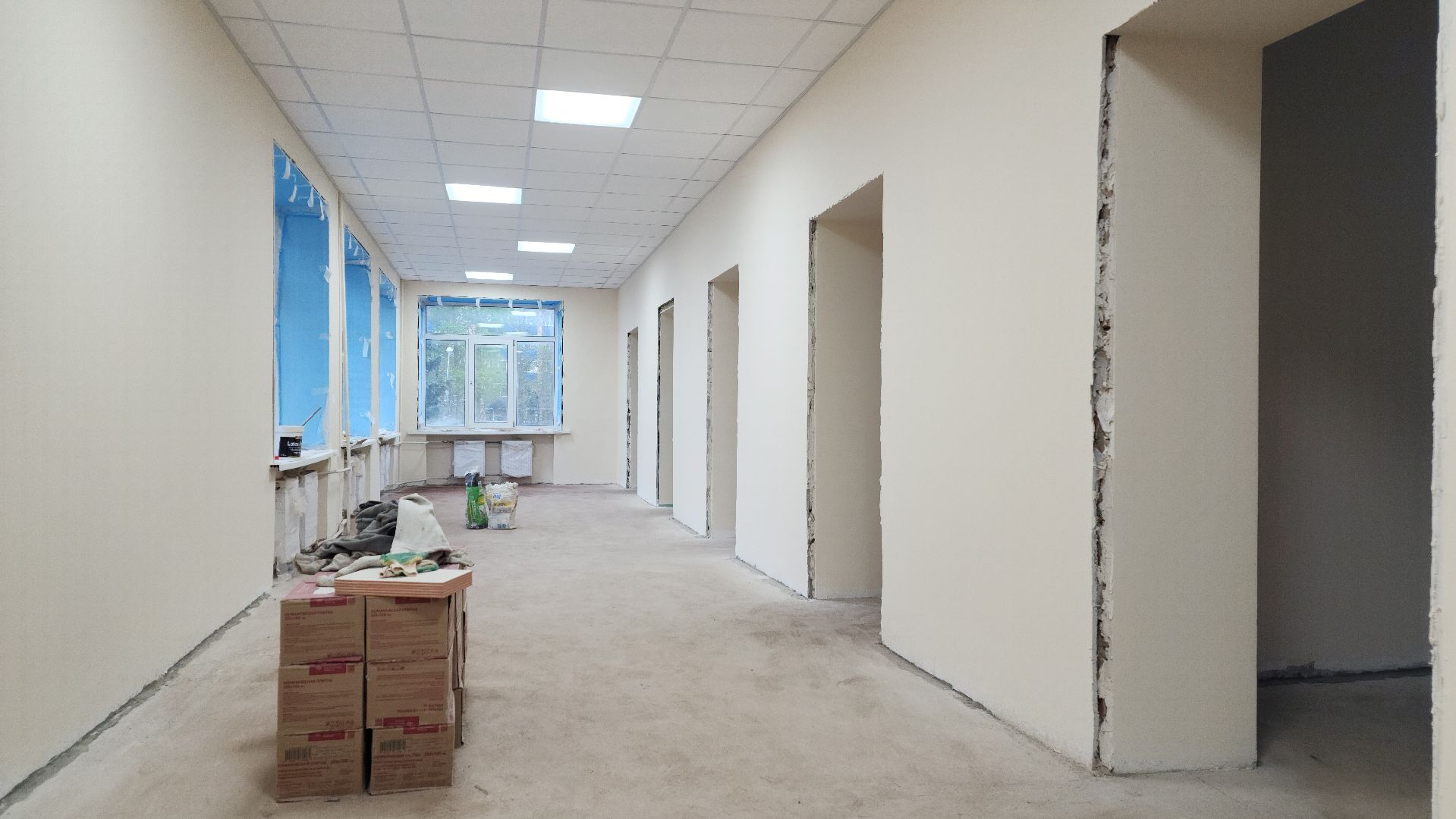 волоколамск, ремонт поликлиники, здравоохранение подмосковья,