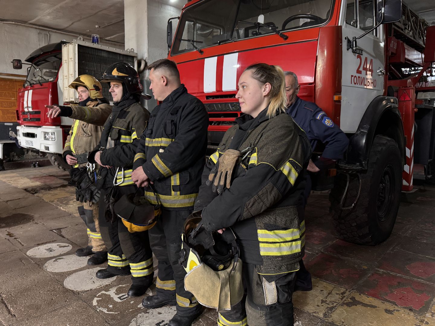 День пожарной охраны, Спасатели Одинцова, ПСЧ 244,