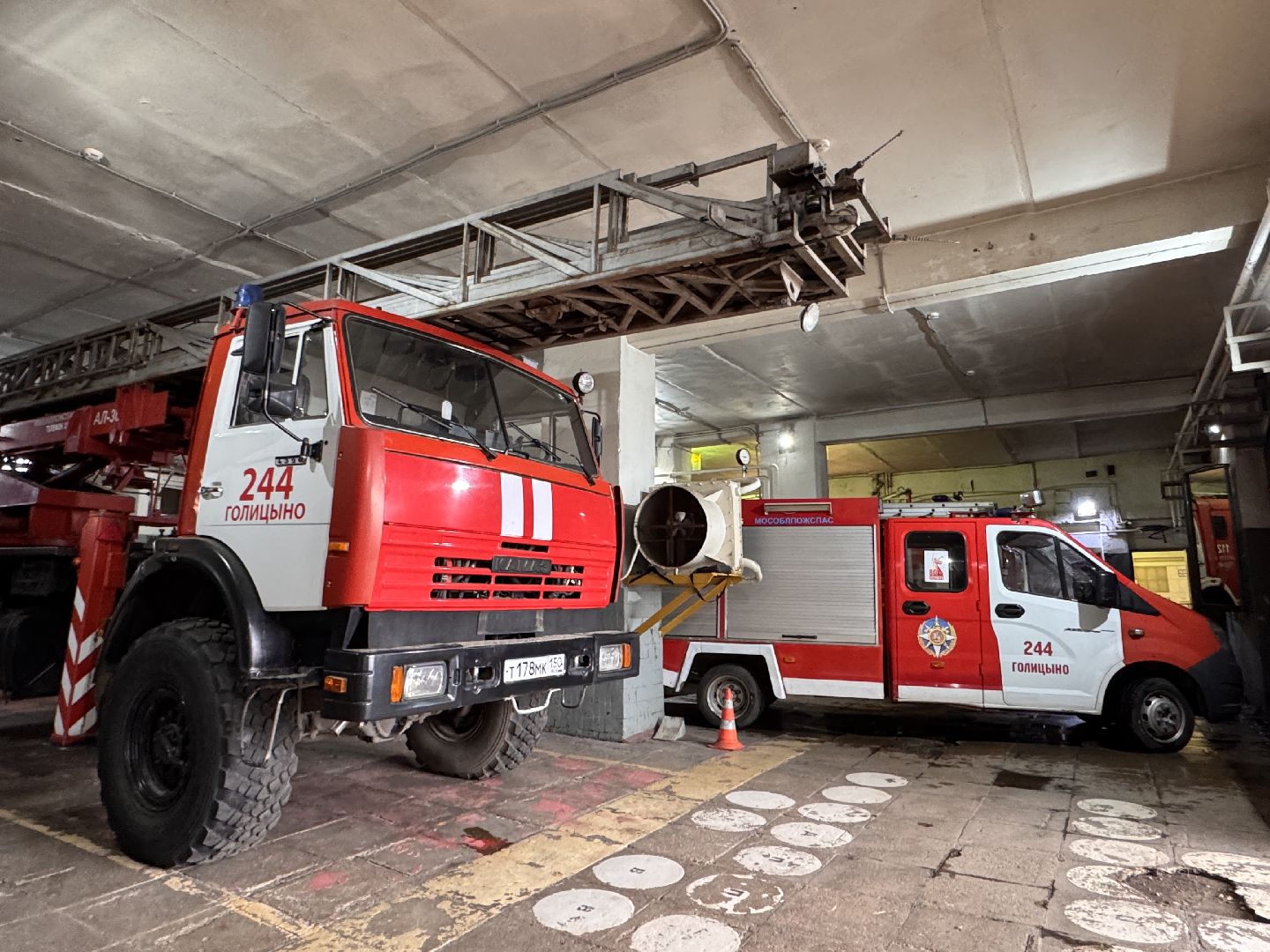 День пожарной охраны, Спасатели Одинцова, ПСЧ 244,