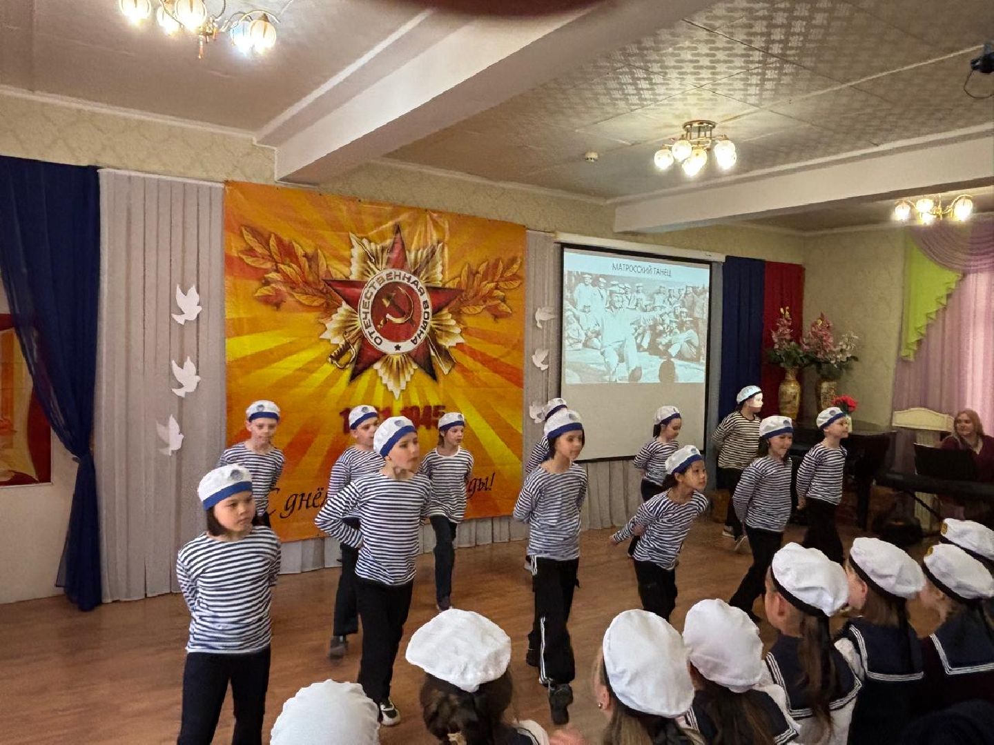 пушкино, лицей, день победы, песни, песни военных лет, хореография, лицеисты, концерт ко дню победы,родители,вертикалки,