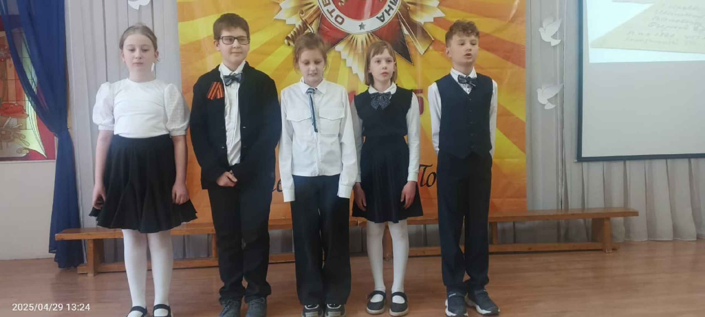 пушкино, лицей, день победы, песни, песни военных лет, хореография, лицеисты, концерт ко дню победы,родители,вертикалки,