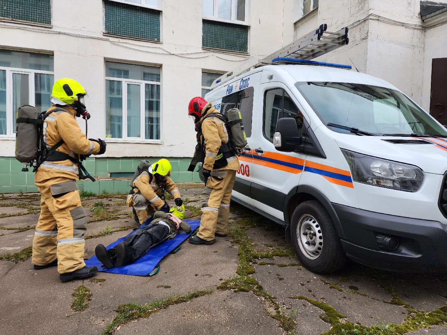 раменское, общество, пожарная безопасность, тренировочная эвакуация в средней школе 22 в дубовой роще,