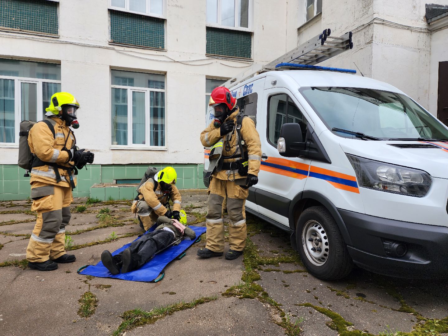 раменское, общество, пожарная безопасность, тренировочная эвакуация в средней школе 22 в дубовой роще,