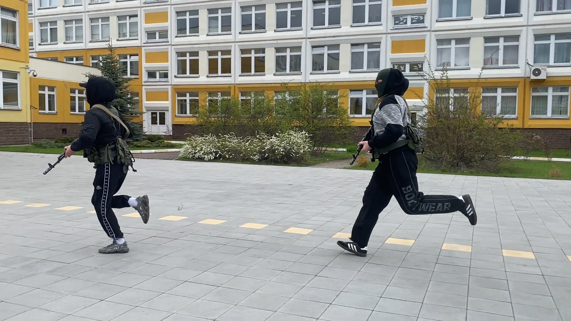 учения в школе, безопасность, антитеррор, антитеррористическая тренировка, школа перспектива власиха,