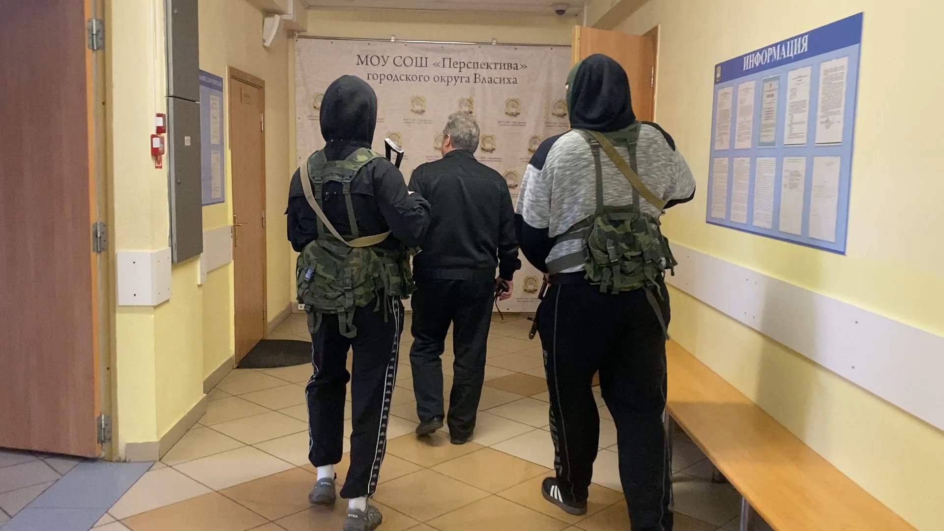 учения в школе, безопасность, антитеррор, антитеррористическая тренировка, школа перспектива власиха,