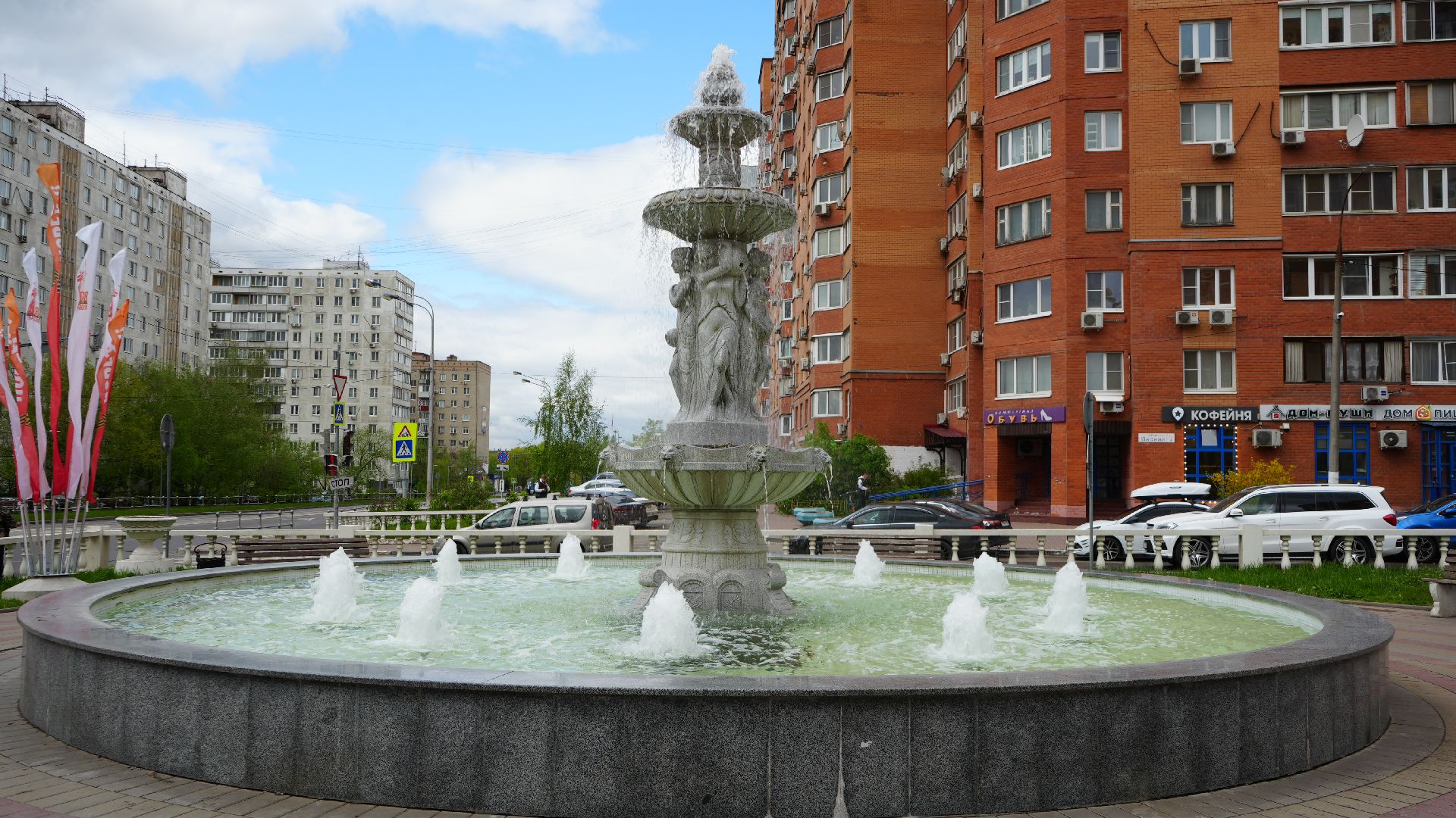 фонтан, благоуствойство,