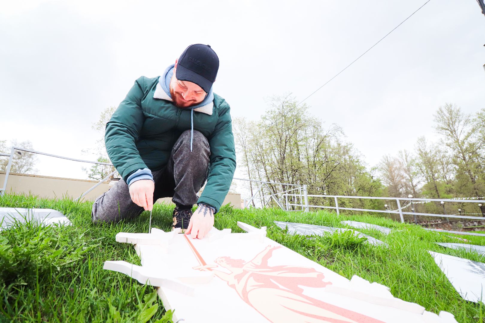 клин, общество, день победы, благоустройство, парки подмосковья, дизайн,
