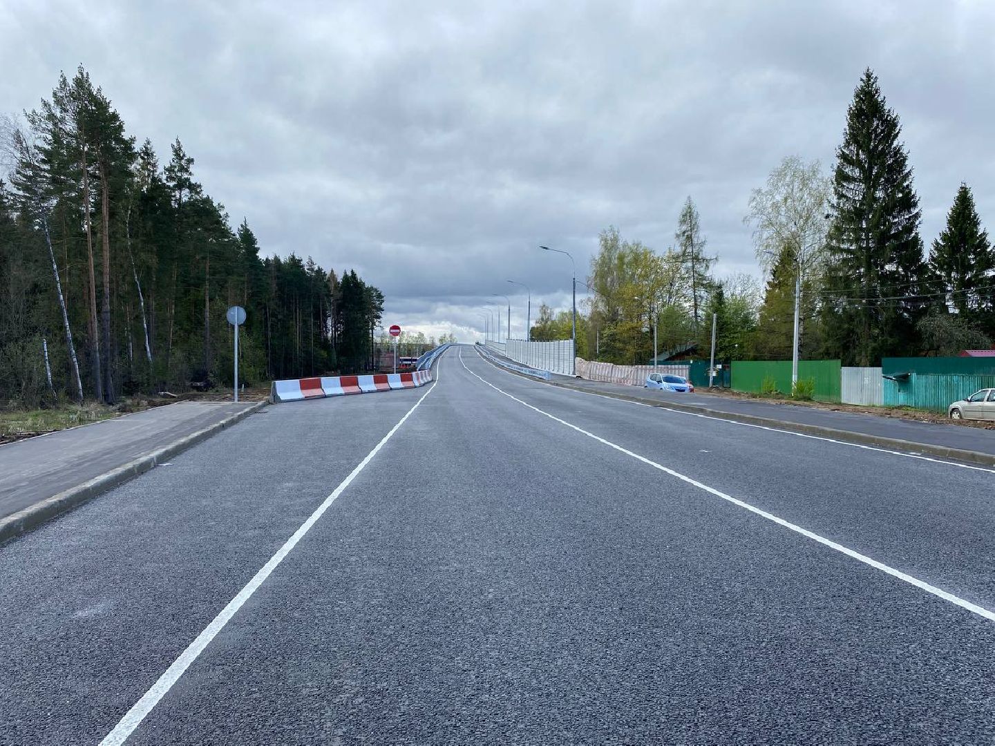 новый путепровод, путепровод в Аникеевке,