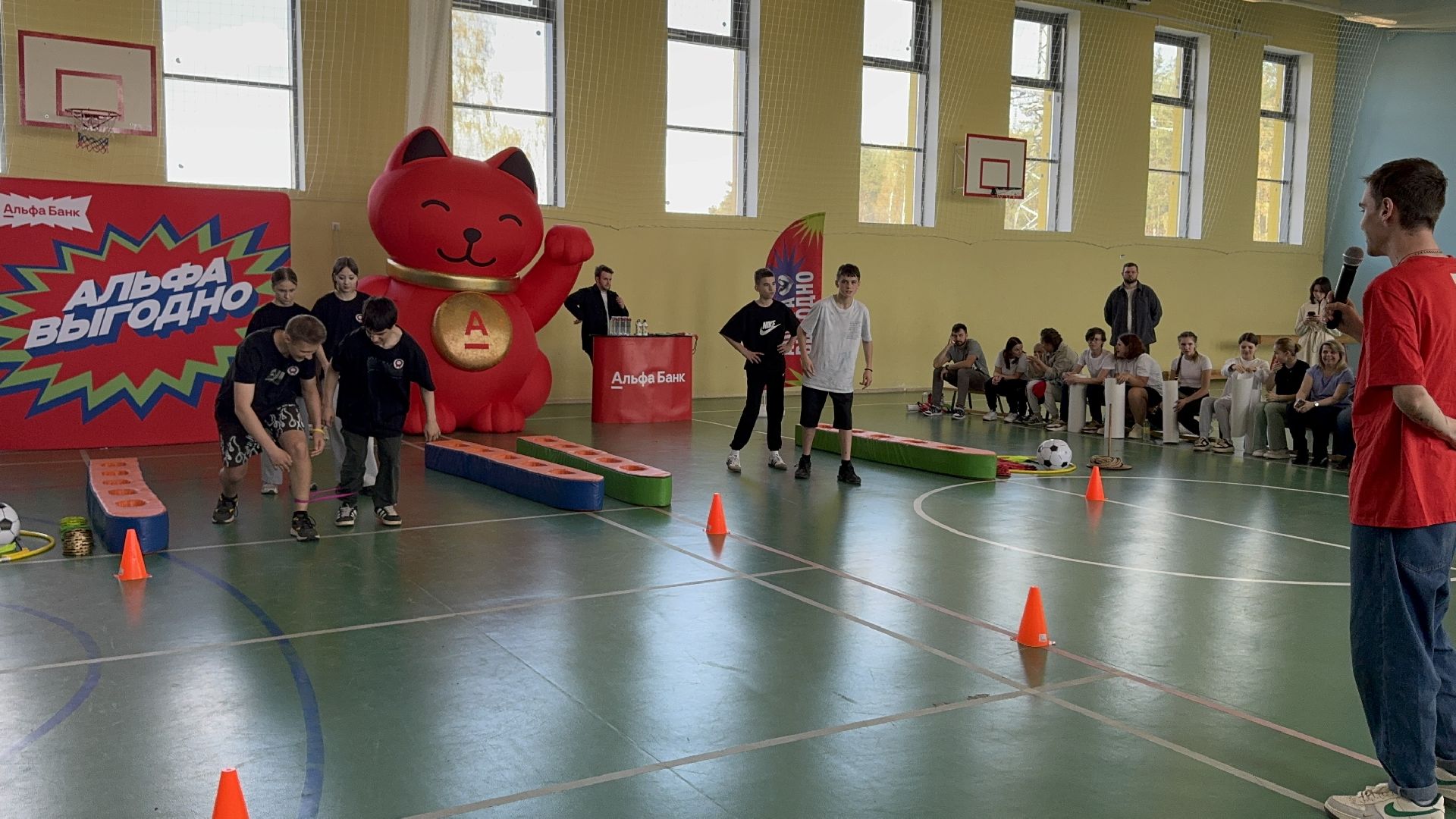 солнечногорск, соревнования, школьники, эстафеты, победа,