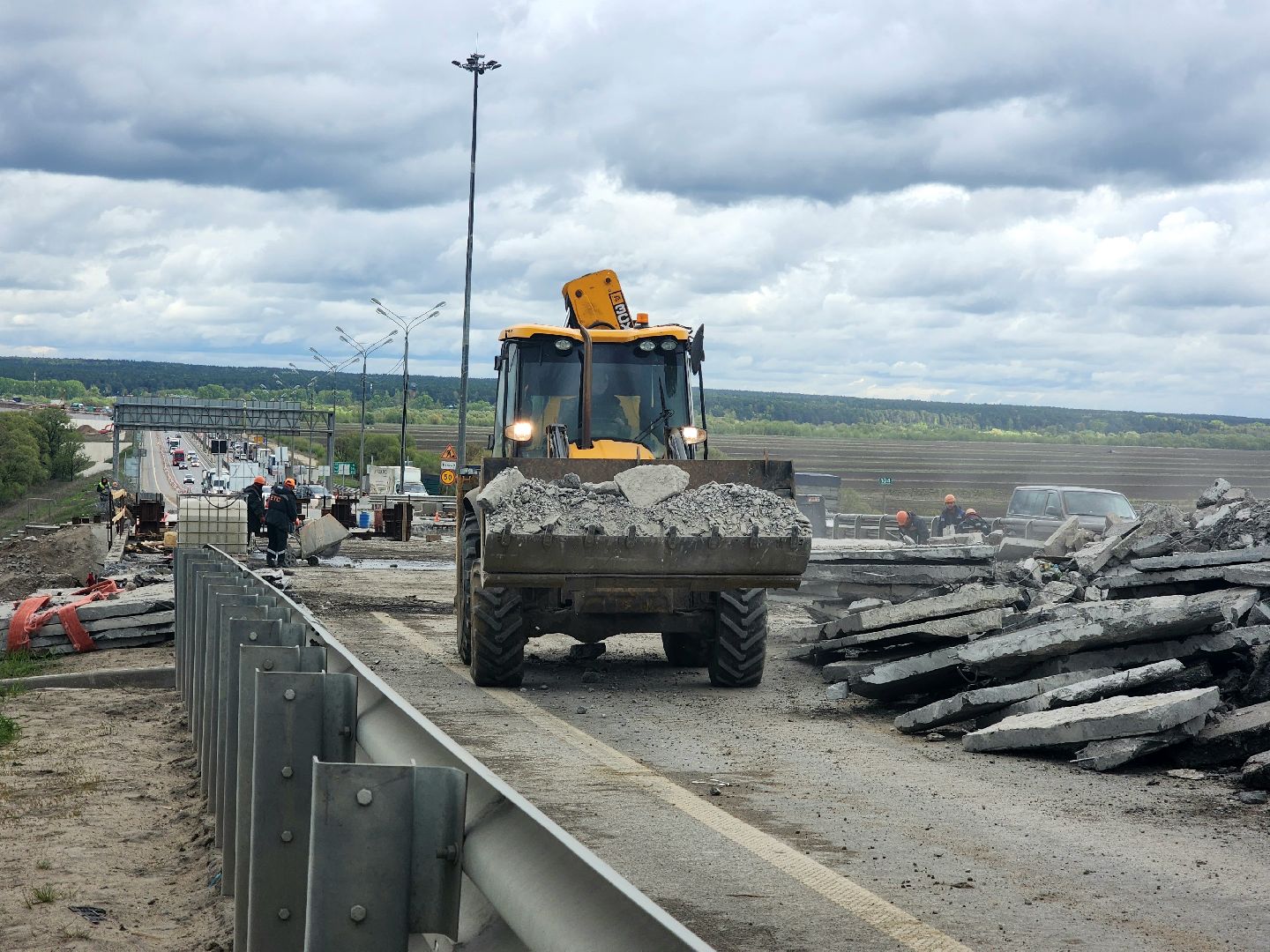 пущино, серпухов, дороги, ремонт путепровода, росавтодор, м-2 крым,