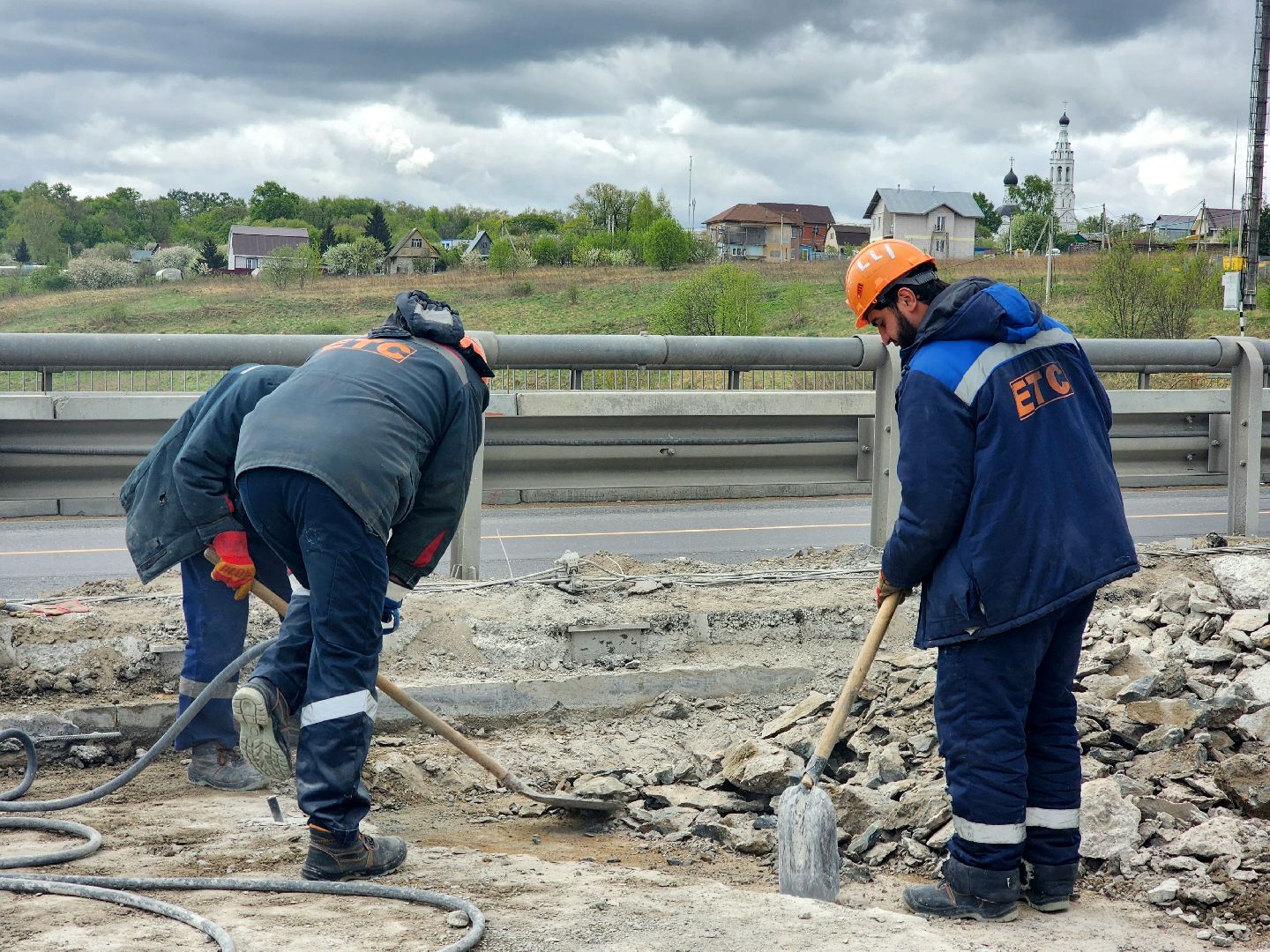 пущино, серпухов, дороги, ремонт путепровода, росавтодор, м-2 крым,