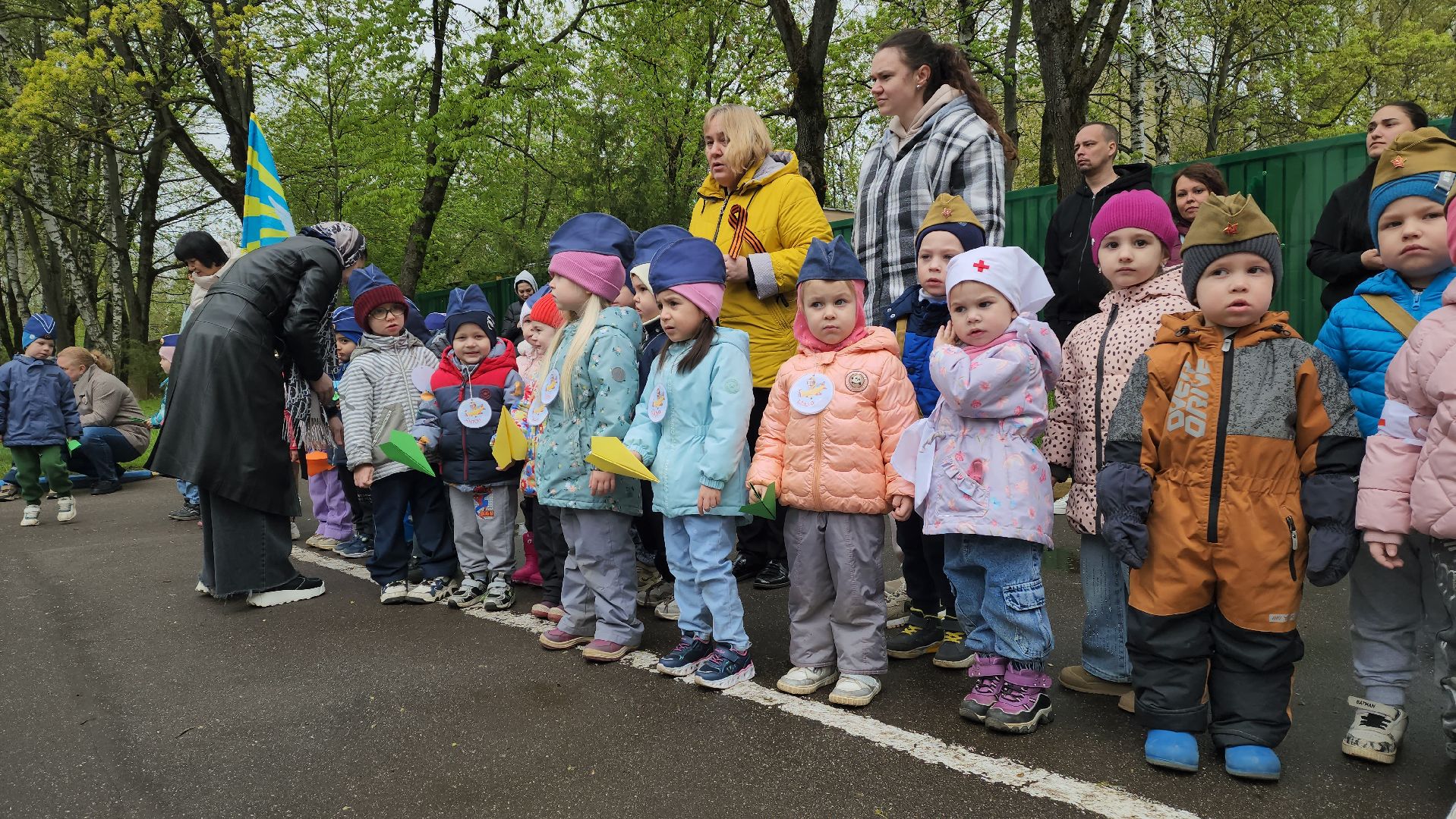 день победы, парад, детский сад,