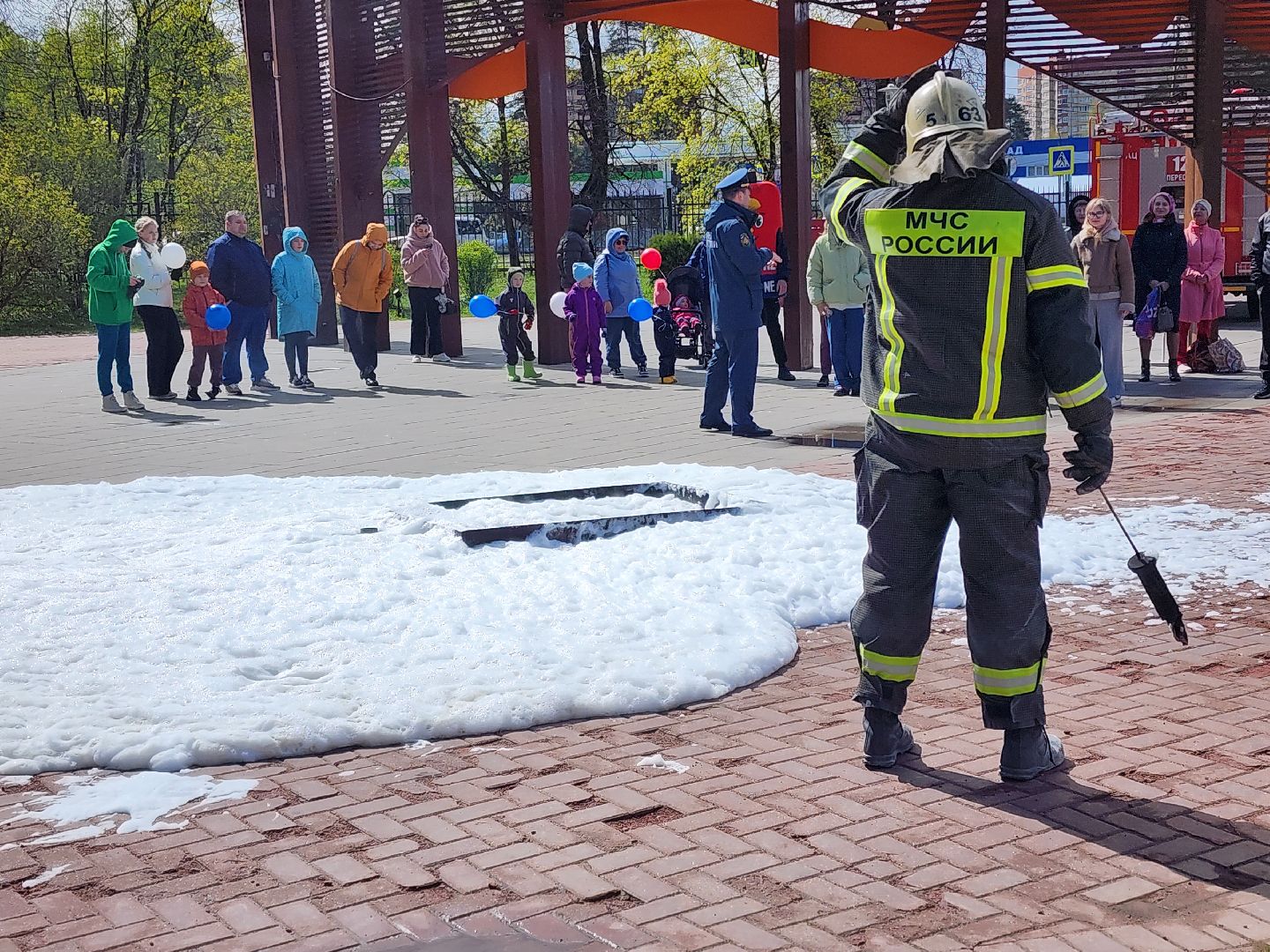 сергиев посад, день пожарной охраны, парк скитские пруды, спасатели, пожарные,