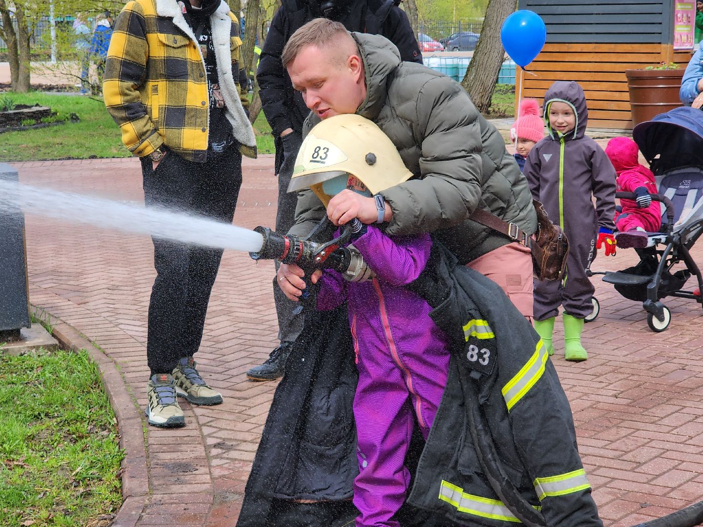 сергиев посад, день пожарной охраны, парк скитские пруды, спасатели, пожарные,