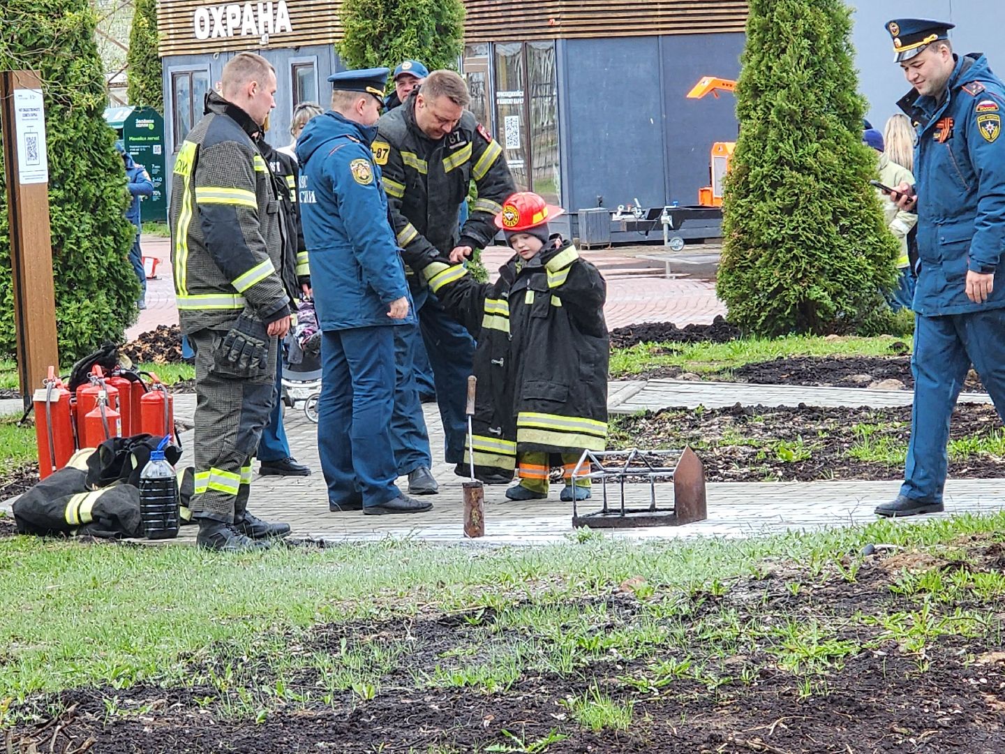сергиев посад, день пожарной охраны, парк скитские пруды, спасатели, пожарные,