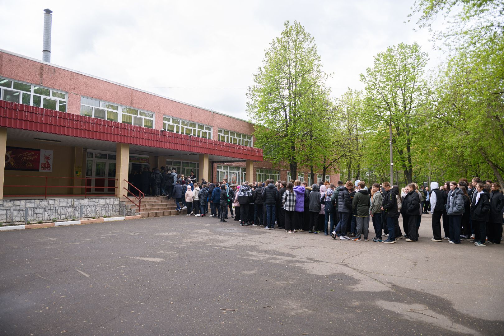 общество, гимназия 4 лыткарино, учебная эвакуация,  антитеррористическая защищнность,