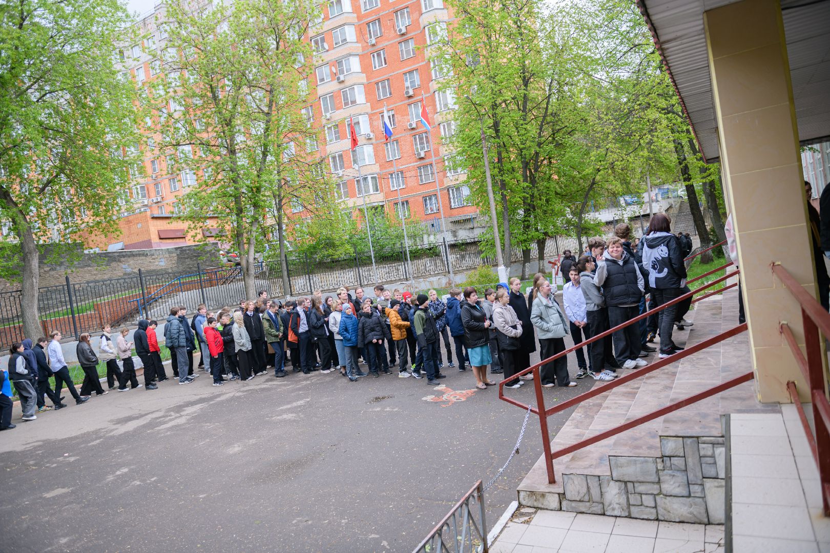 общество, гимназия 4 лыткарино, учебная эвакуация,  антитеррористическая защищнность,