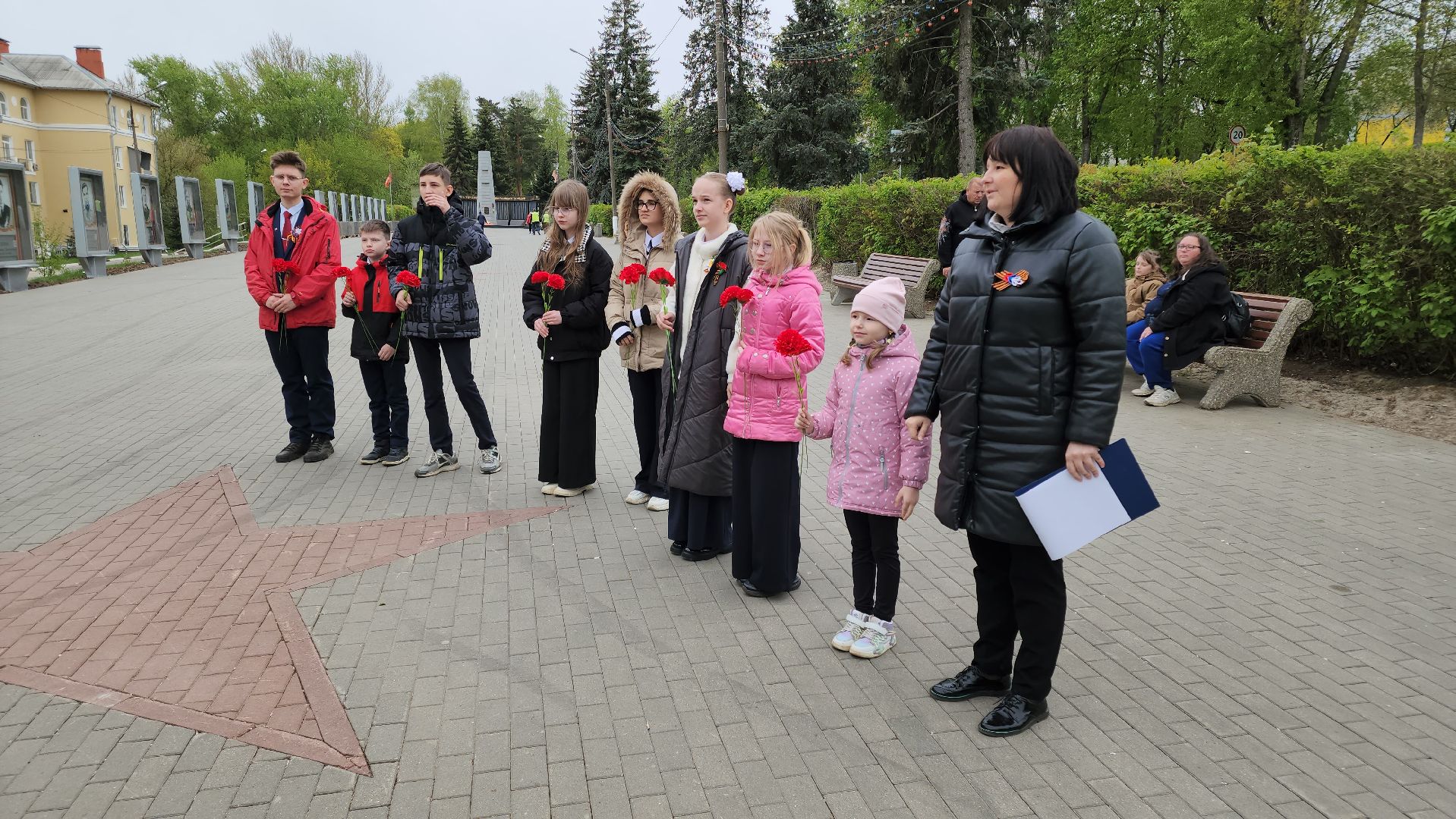 кашира, 9 мая, день победы, вов, экскурсия, мемориал, аллея славы,